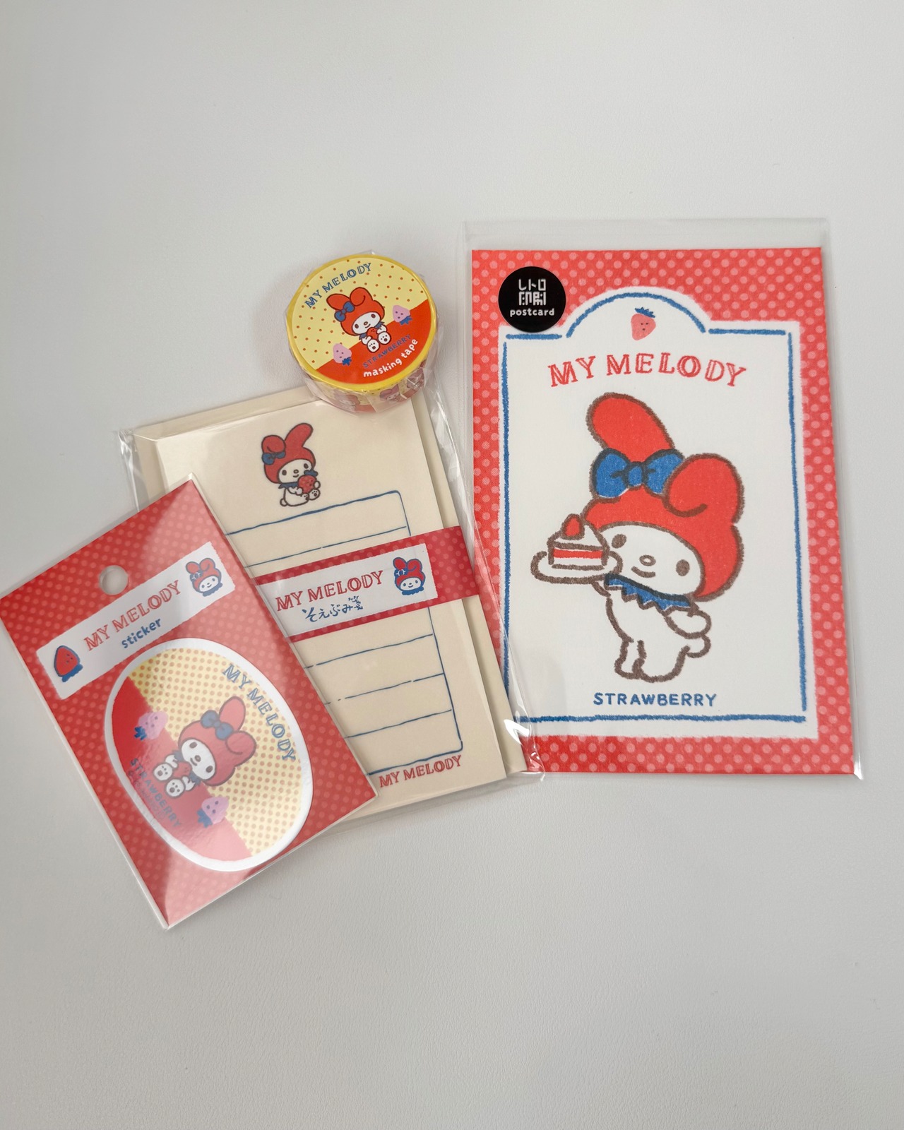 サンリオキャラクターズフルーツマーケット マイメロディ4点セット - 1