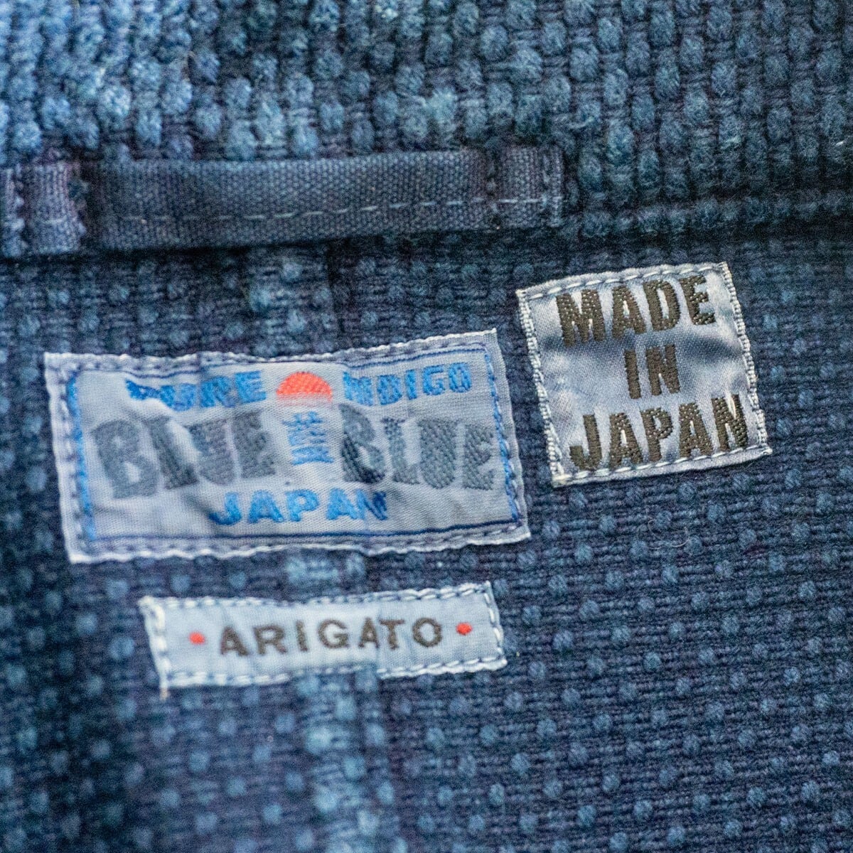 美品】 BLUE BLUE JAPAN 【刺し子 カバーオール ジャケット】2(M