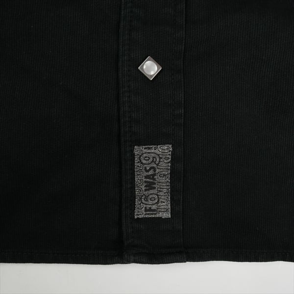 Size【L】 TENDERLOIN テンダーロイン PIQUE SHT SNAP BUTTON BLACK