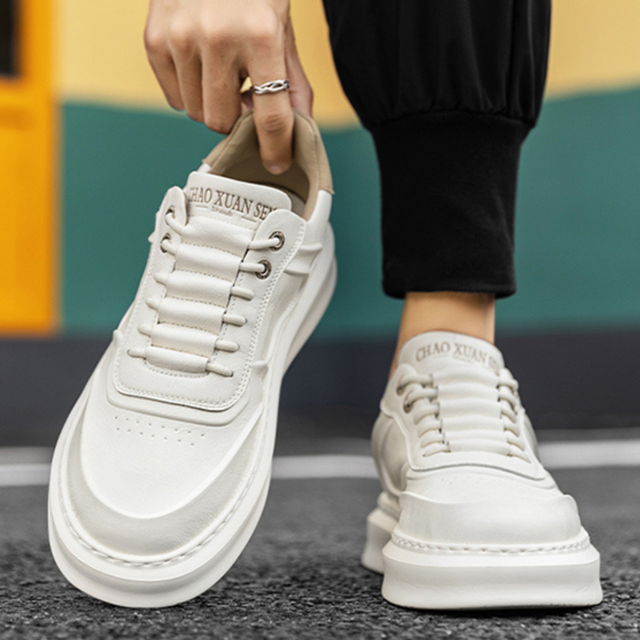 ラウンドトゥデザイン ローカットスニーカー af0168