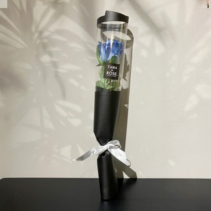 アーティフィシャル一輪ラッピング ブルー（光触媒）