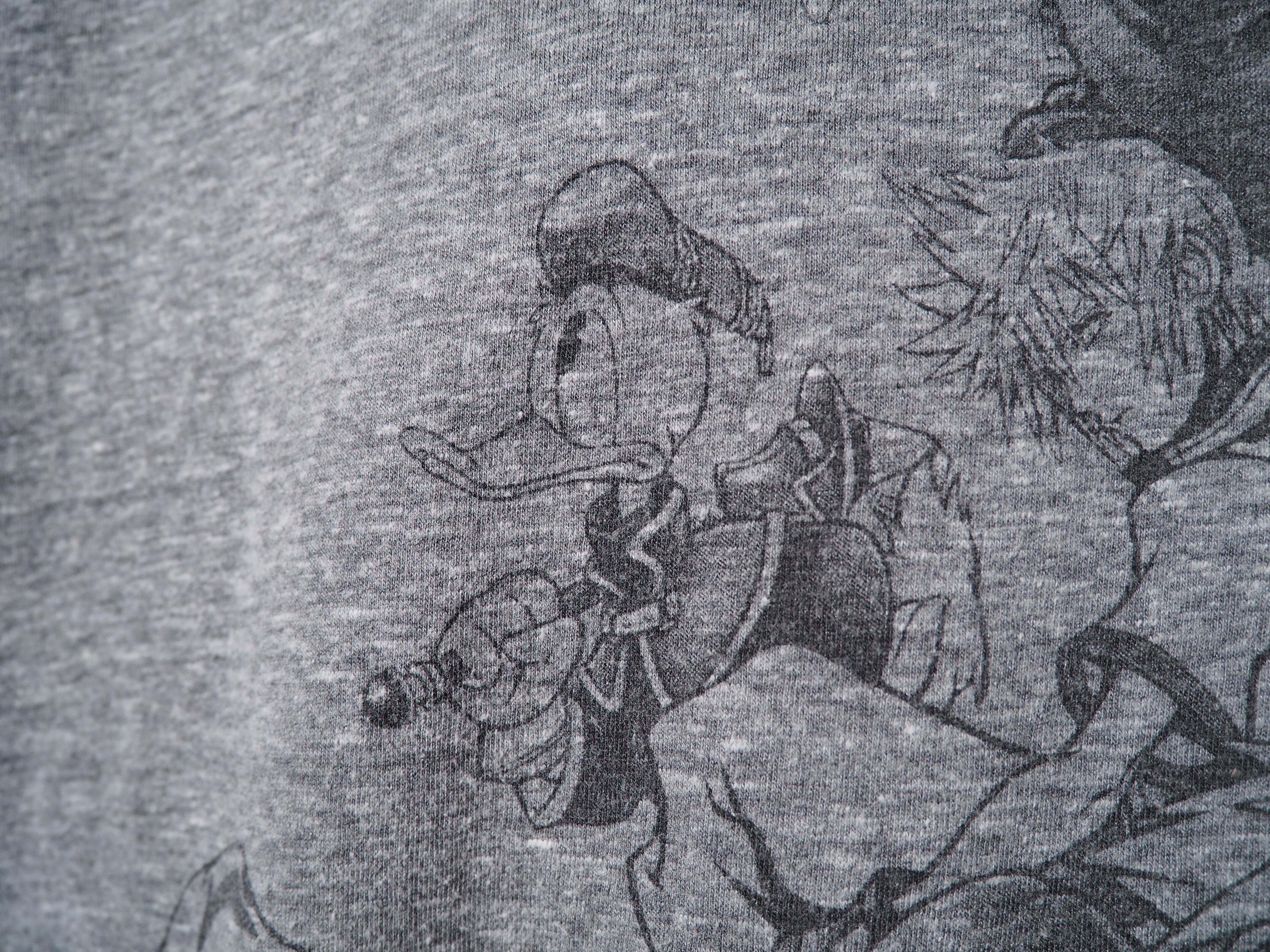 Kingdom hearts all star printed loose silhouette tee