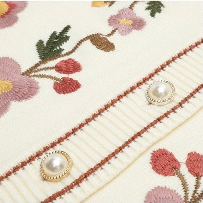 迷い込んだのは音のない花畑cardigan Pinkiniko 迷い込んだのは音のない花畑cardigan Pinkiniko