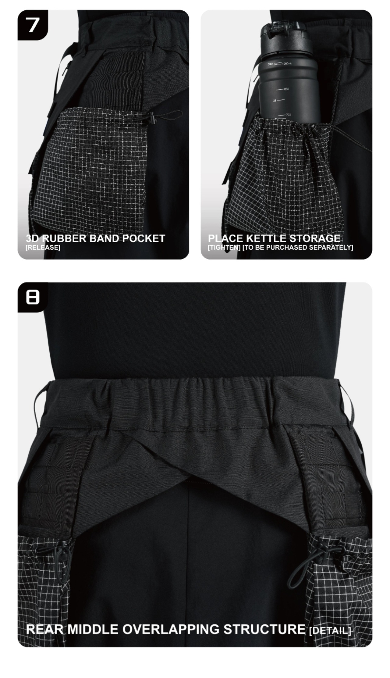 REINDEE LUSION 26SS レイヤードタクティカルエプロン