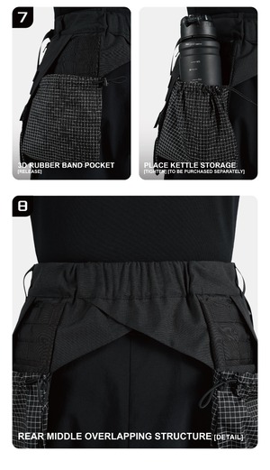 REINDEE LUSION 26SS レイヤードタクティカルエプロン