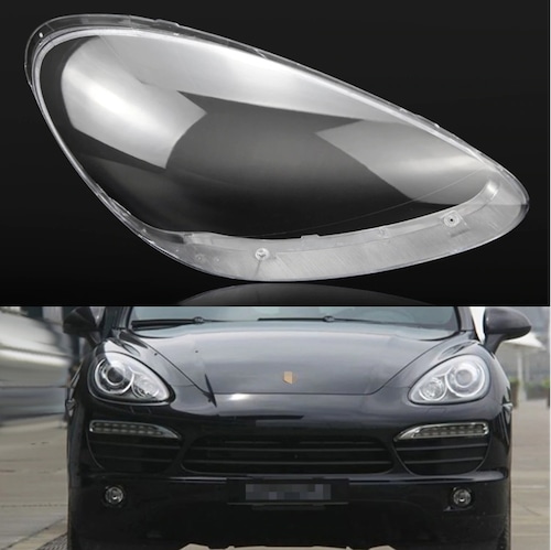 ヘッドライト レンズカバー 2011～2014 Porsche Cayenne ポルシェ カイエン