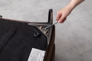 【単品】Ally ベロアオットマン