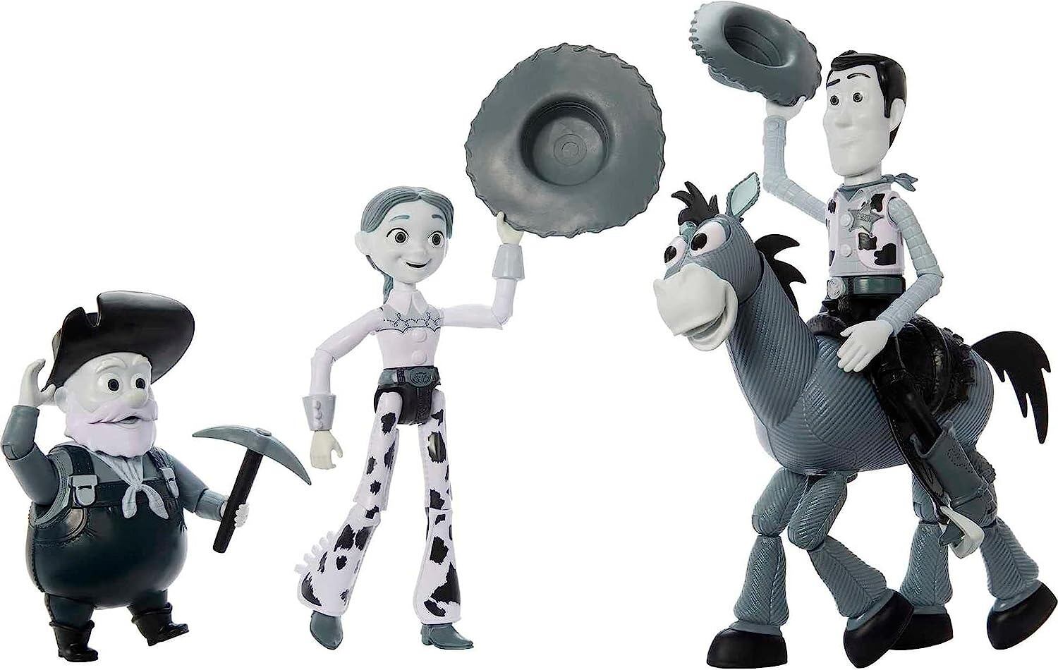 「トイストーリー　ラウンドアップ　ブーツセットWoody's　Roundup 」 トイ・ストーリー ウッディのラウンドアップ モノクロマティック 4