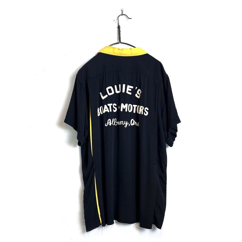 NAT NAST] Vintage Rayon Bowling Shirt [1960s-] Vintage Rayon