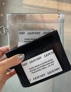 【25aw】牛革100％・Lettering Mini Pouch Card Case_2colors
