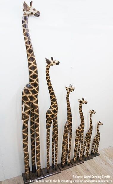 キリンのオブジェ NA 60cm きりんさん 木彫りの動物 木彫りの置物