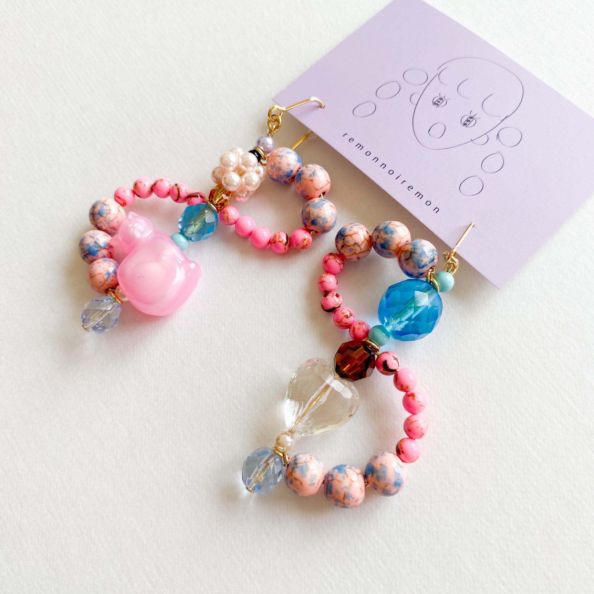 くねくねピアス/イヤリング