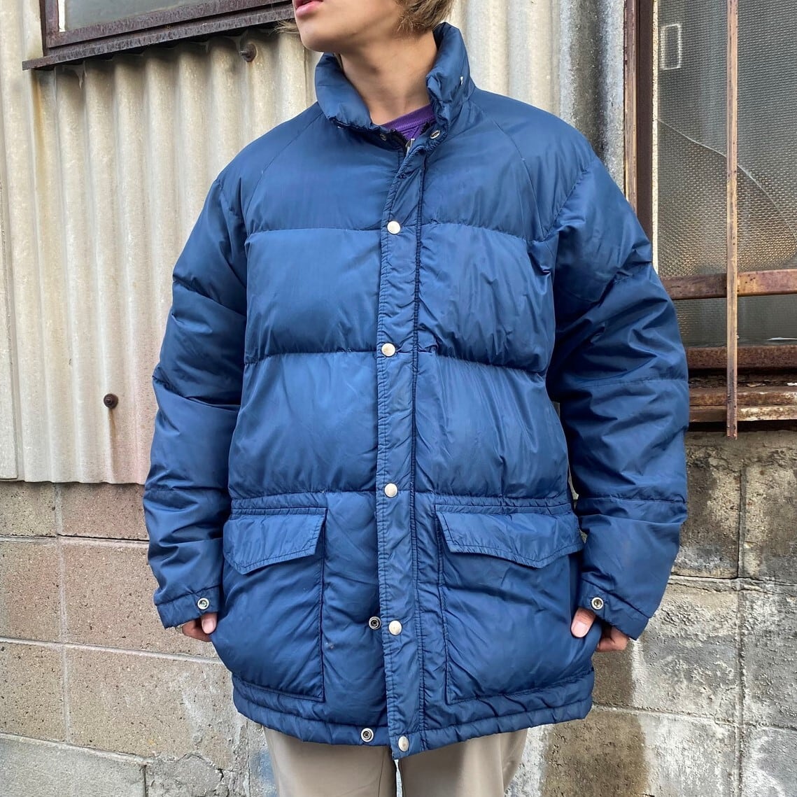 70〜80年代 SPIEWAK GOLDEN FLEECE スピワック ダウンジャケット メンズL相当 古着 70s 80s ヴィンテージ ビンテージ  ブルー 青色【ブルゾン・ジャケット】【WS2201】-2 | cave 古着屋【公式】古着通販サイト