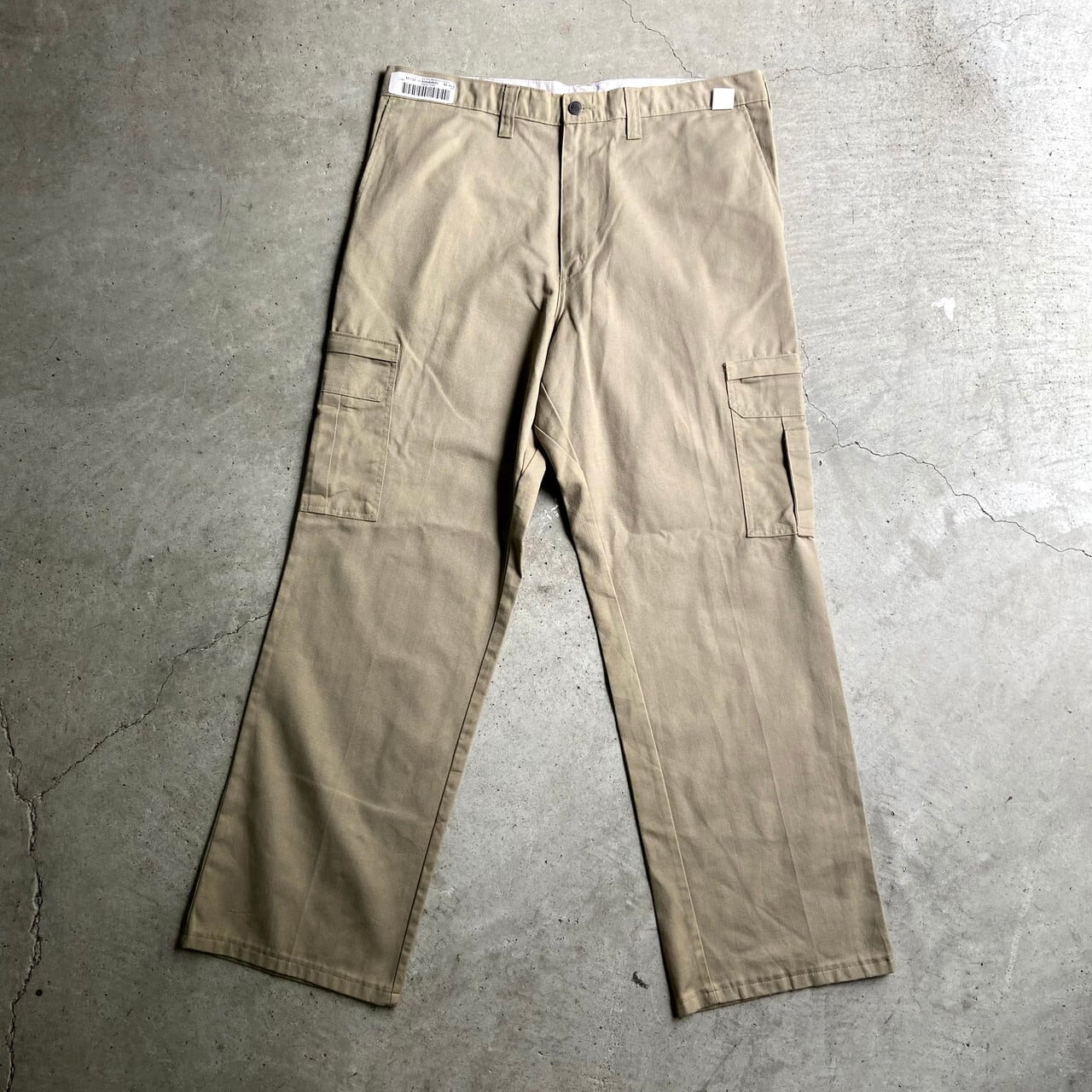 ビッグサイズ Dickies ディッキーズ ワークパンツ カーゴパンツ メンズW38 古着 カーキ【ロングパンツ】 | cave  古着屋【公式】古着通販サイト