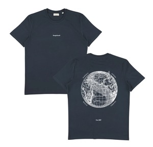 サスピシャスアントワープ The Voyager Shirt - Navy // White (XS)