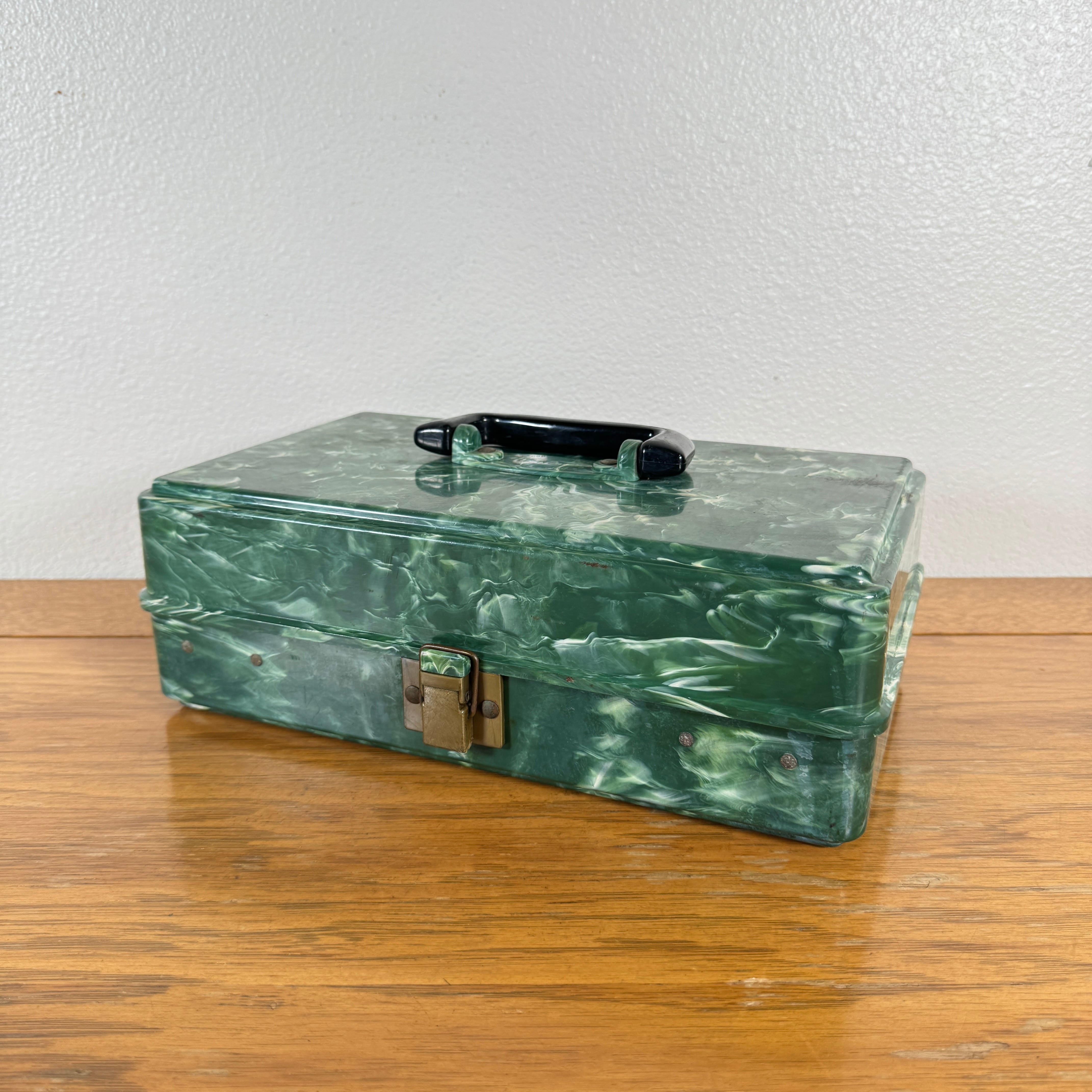 1299【1950年代】アメリカ ビンテージ PLANO タックルボックス ツール