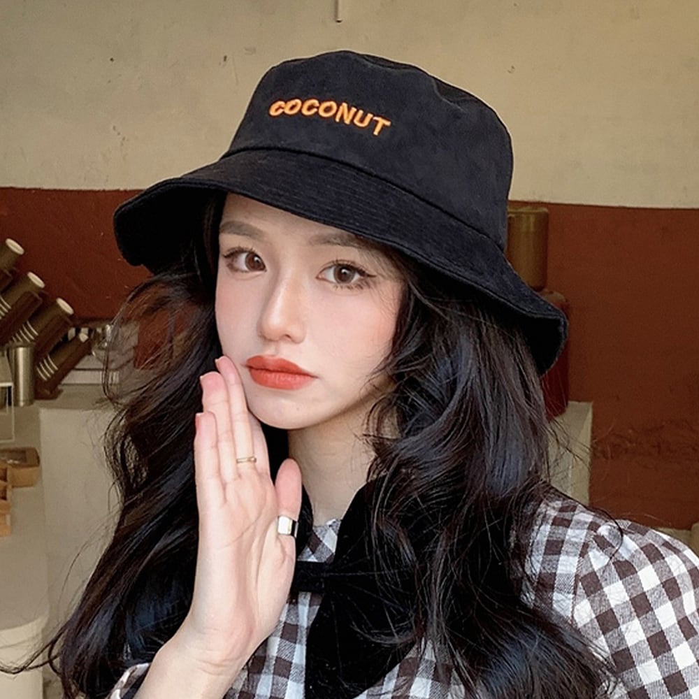 刺繍ロゴ バケットハット レディース メンズ 韓国 春夏秋 大人 きれいめ かわいい カジュアル シンプル UV対策 速乾性 通気性 大人可愛い 大人女子