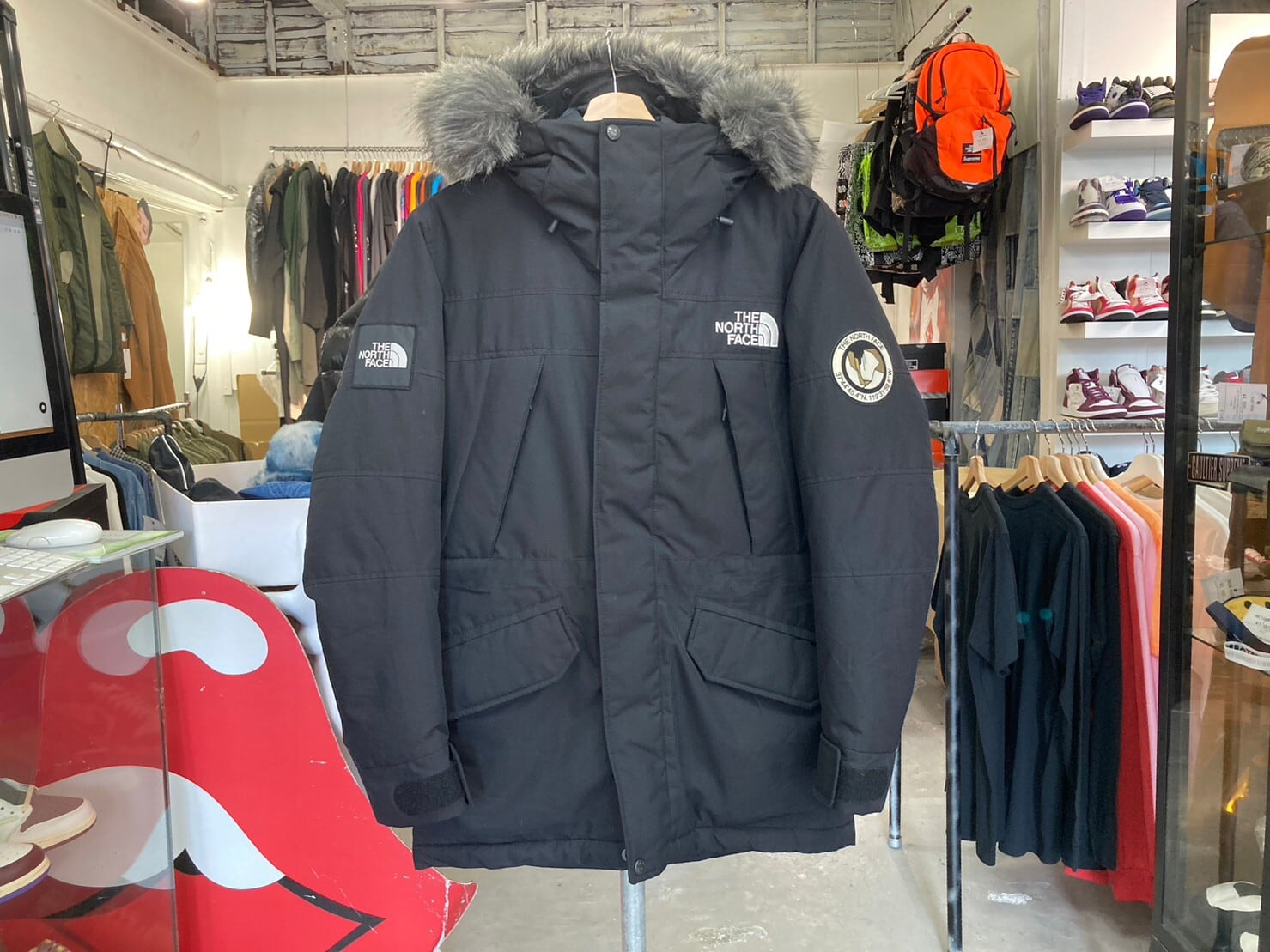 THE NORTH FACE WHITELABEL NOVELTY ANTARCTICA DOWN PARKA THE NORTH FACE WHITELABEL NOVELTY ANTARCTICA DOWN PARKA