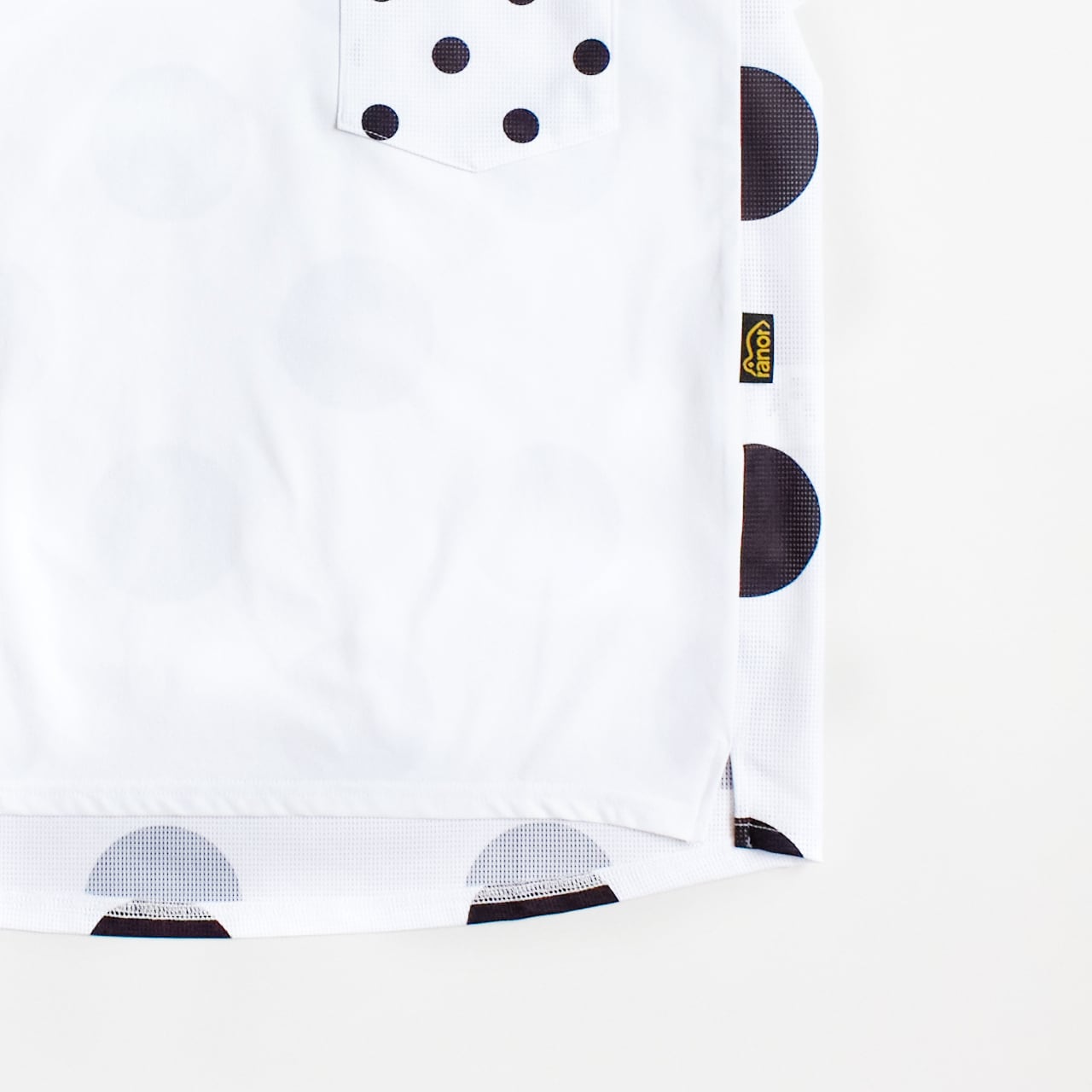 ranor（ラナー）DOT CRAZY T-SHIRTS - WHITE×WHITE メンズ・レディース