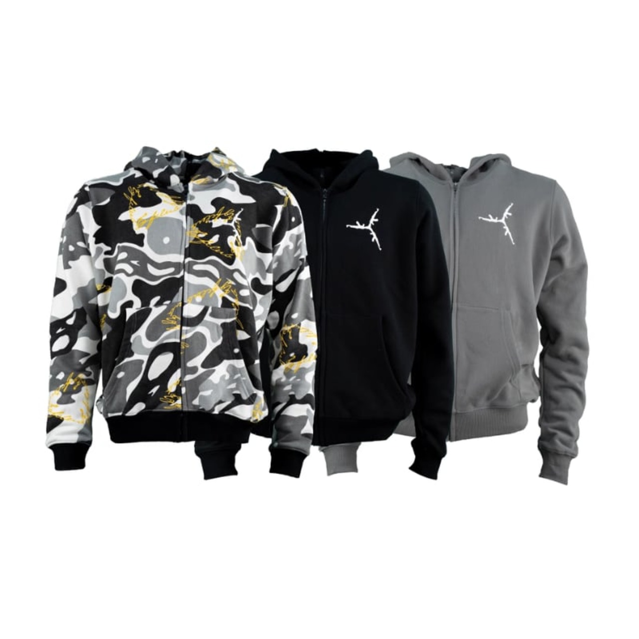 TGFCLUB embroidery zipper hoodie - 10