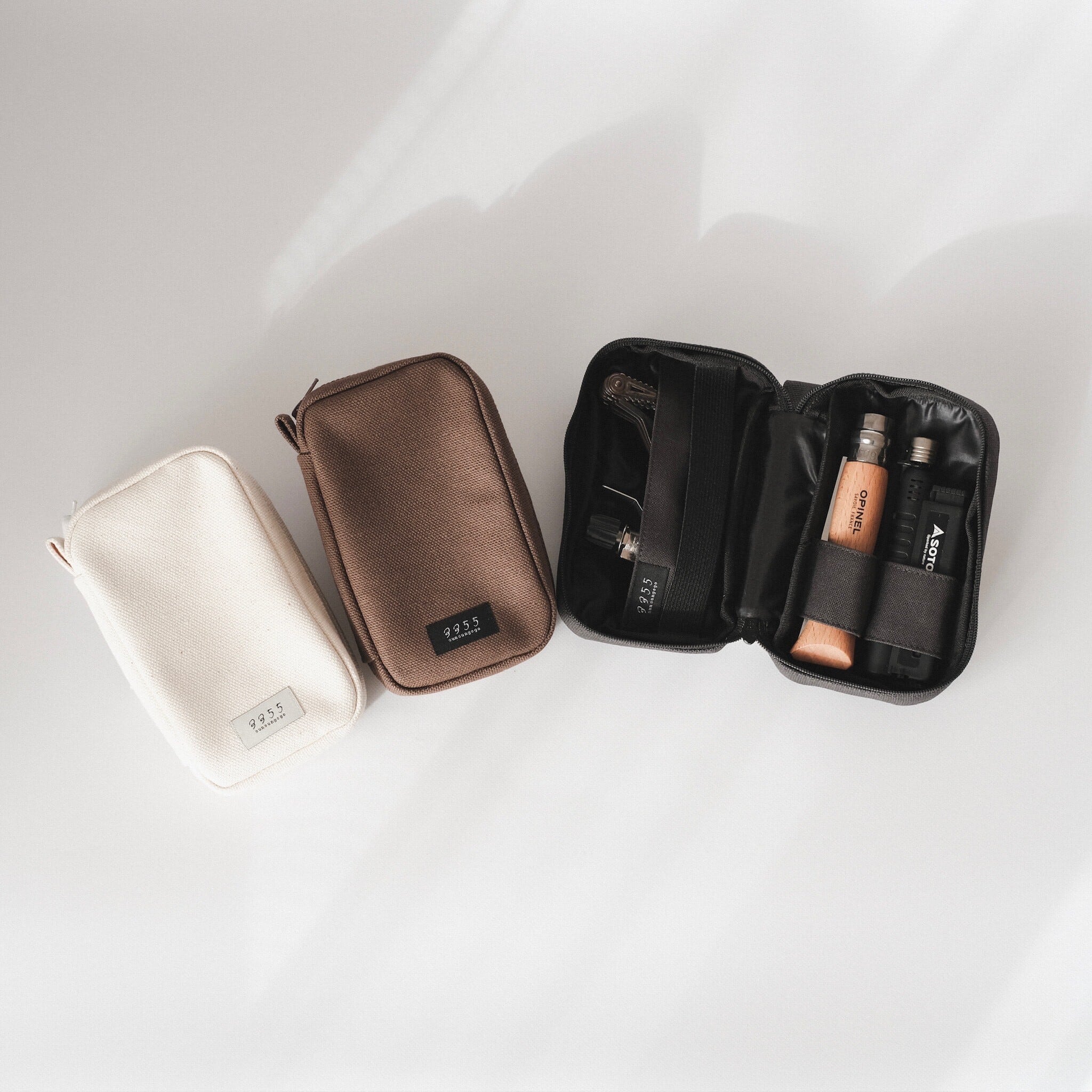 ポーチ優吾　セット 3355 gear pouch キナリ off-white | YAU Azumino Outdoor Gear