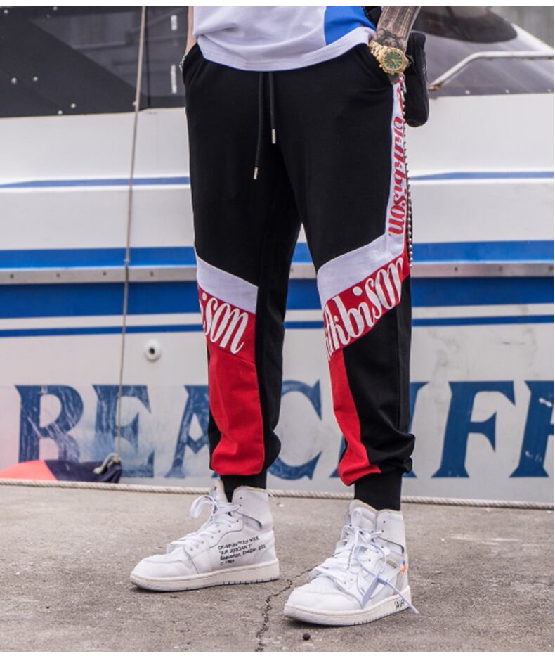全1色 スウェットパンツ プリント カジュアル ストリート