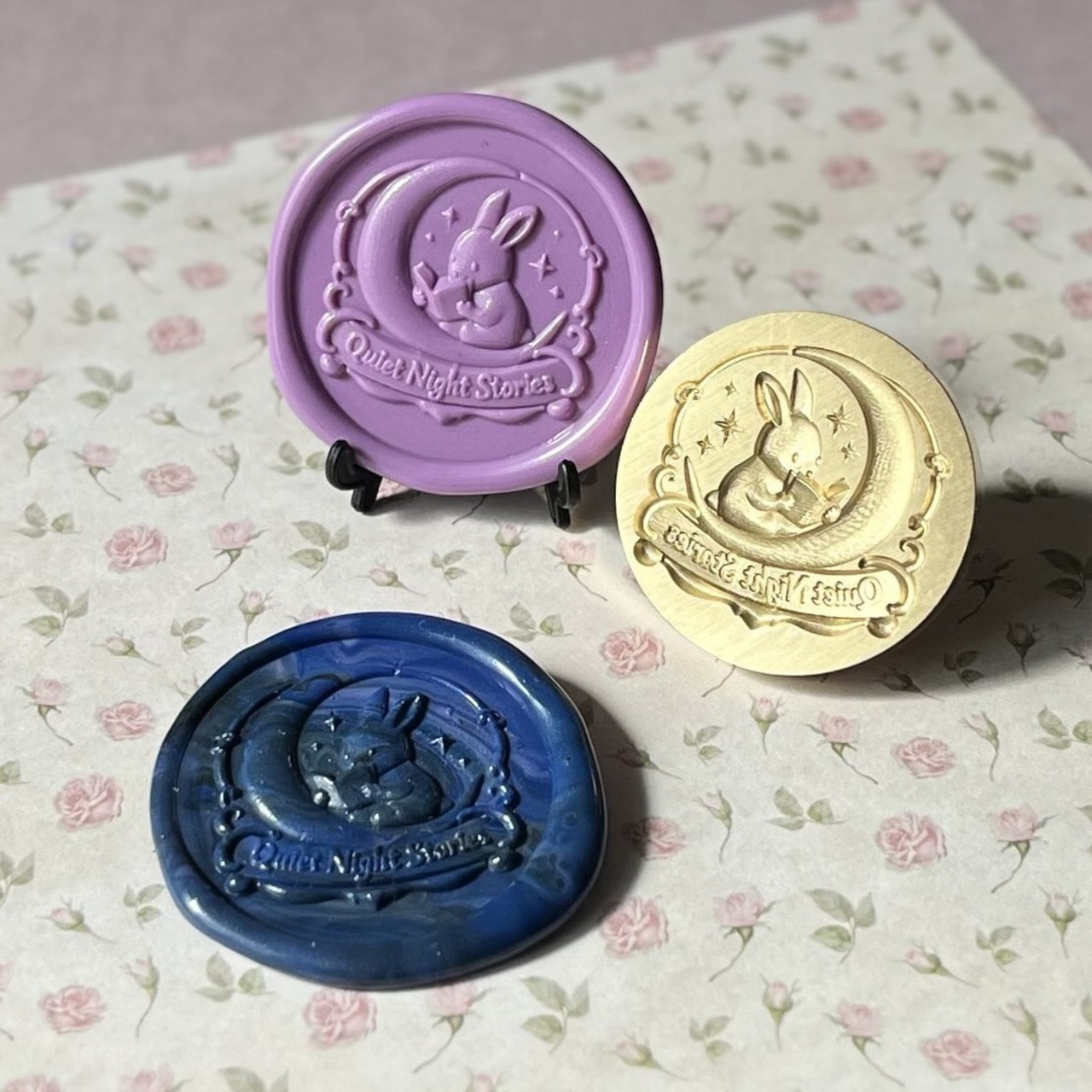 3Dシーリングスタンプヘッド｜QUIET NIGHT STORIES 25mm・30mm - 7