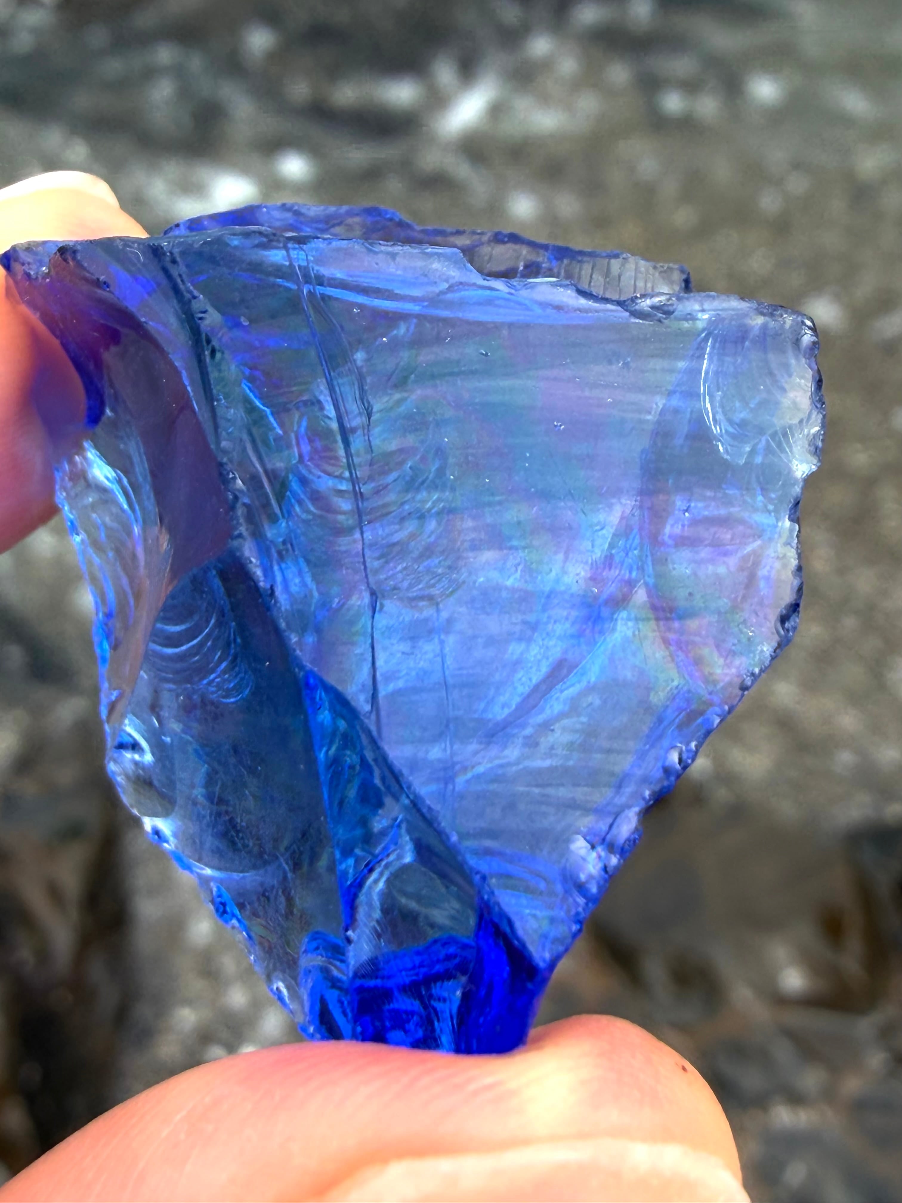 レムリアの青い石 - Andromeda Starseed Blue Andara Crystal | Centre