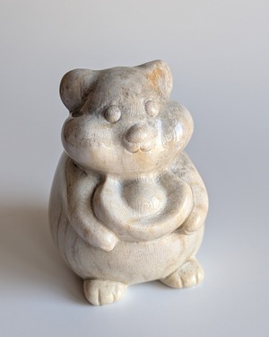 Fossil Coral フォッシルコーラル ⭓ ハムスターくん・元宝持ち ⭔ CARVING