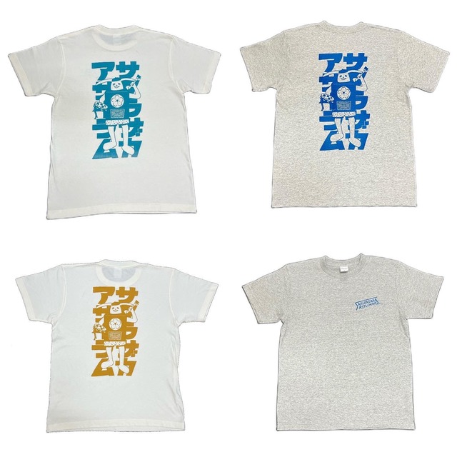 Sakurazaka ASYLUM 2022 Tシャツ「HARAHELLS・ラーメン丸デザイン」