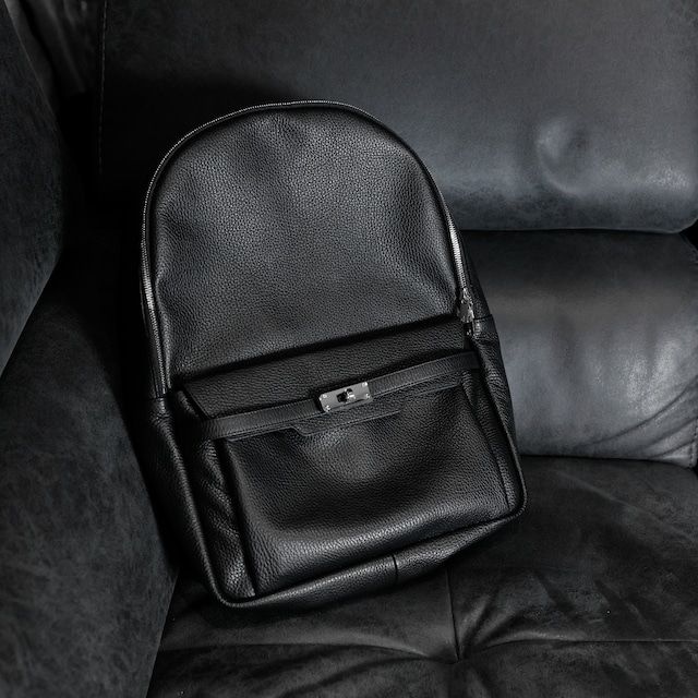 Italian Shrink Leather Backpack【高級イタリアンレザー使用】