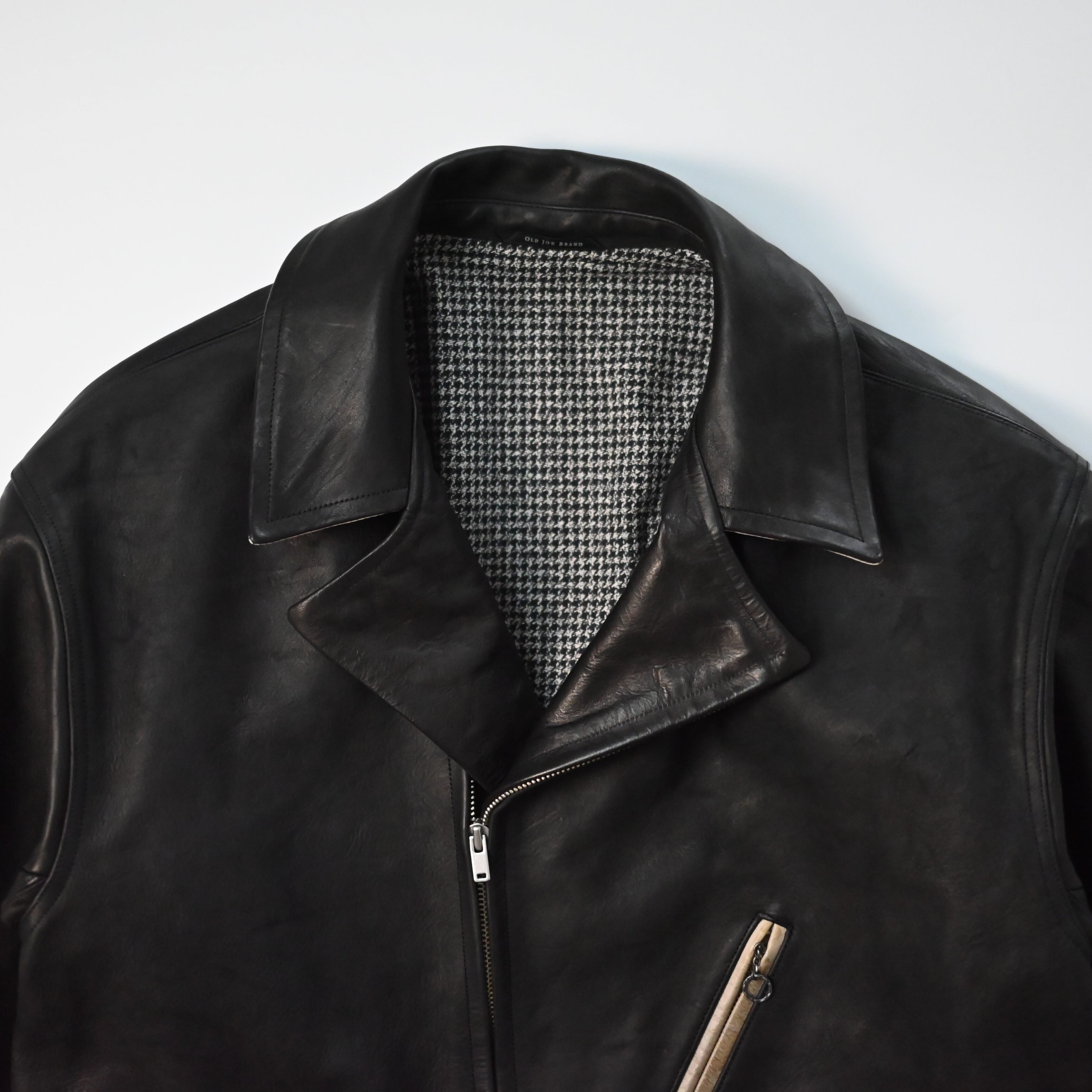 OLD JOE / PATINA HORSE-HIDE PERFECTO JACKET (Two-Tone) | GANKO
