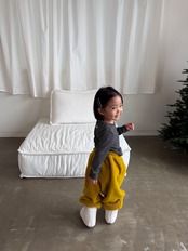 ペッパー / PEPPER / ペッパーボーダーTシャツ / 韓国子供服 / キッズ / 26winter〖取寄〗*XS~XL*