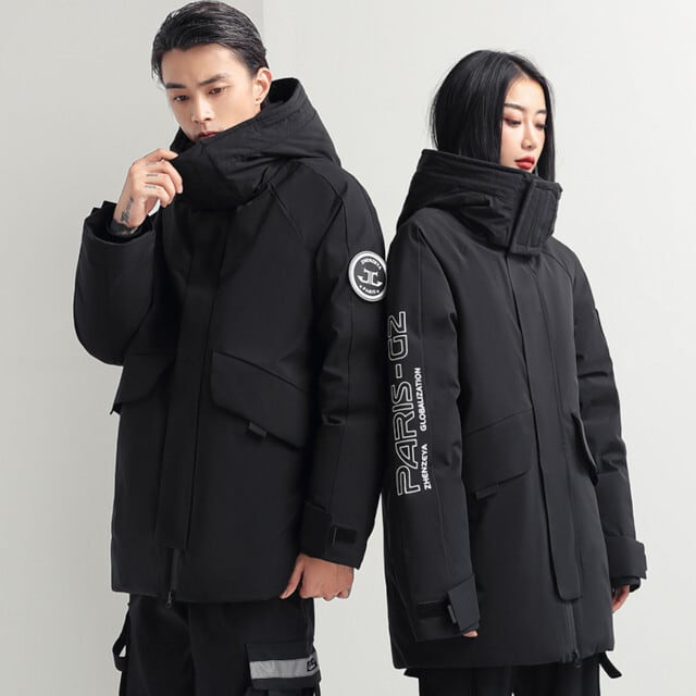 ユニセックス ダウンジャケット フード付き 韓国 r1-296 ダウンコート ダウンジャケット ユニセックス アウター 男女兼用