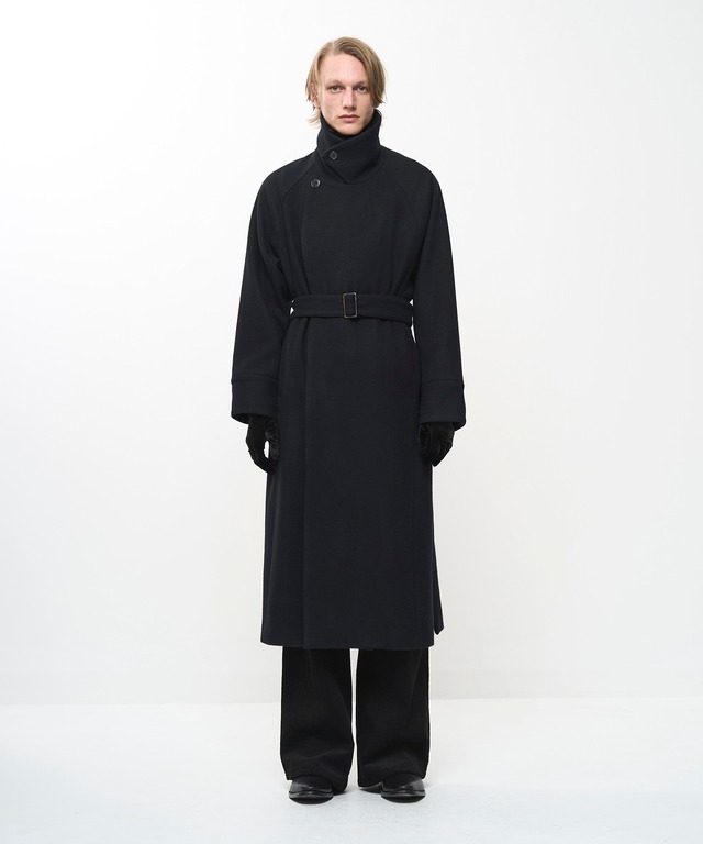 Juha  -BELTED OVER COAT- / 10240102 / ユハ ベルテッド オーバーコート