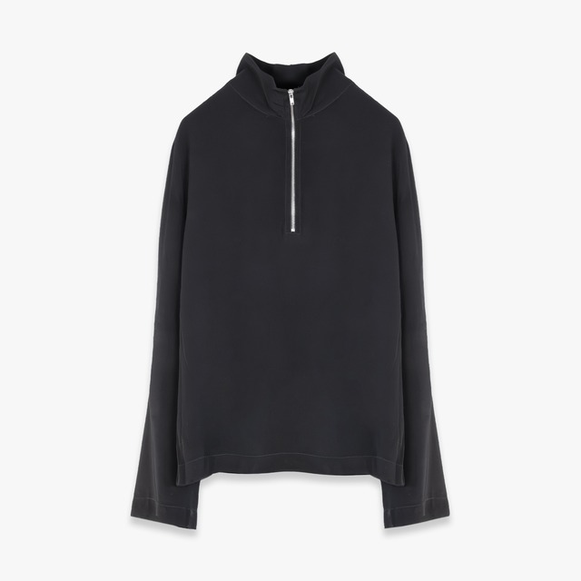 ROLD SKOV 26SS KAPPA ZIP SHIRT (BLACK)