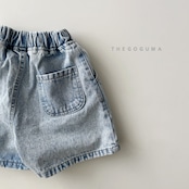 THE GOGUMA 26/SM スノー5部デニムパンツ