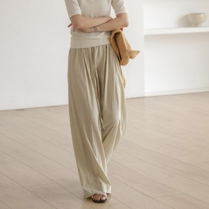 loose wide easy pants N10719