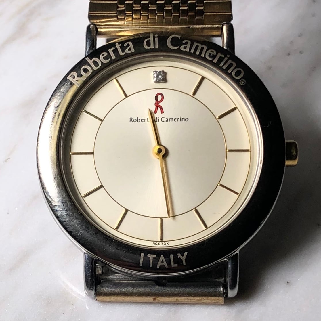 ROBERTA DI CAMERINO quartz watch | NOIR ONLINE
