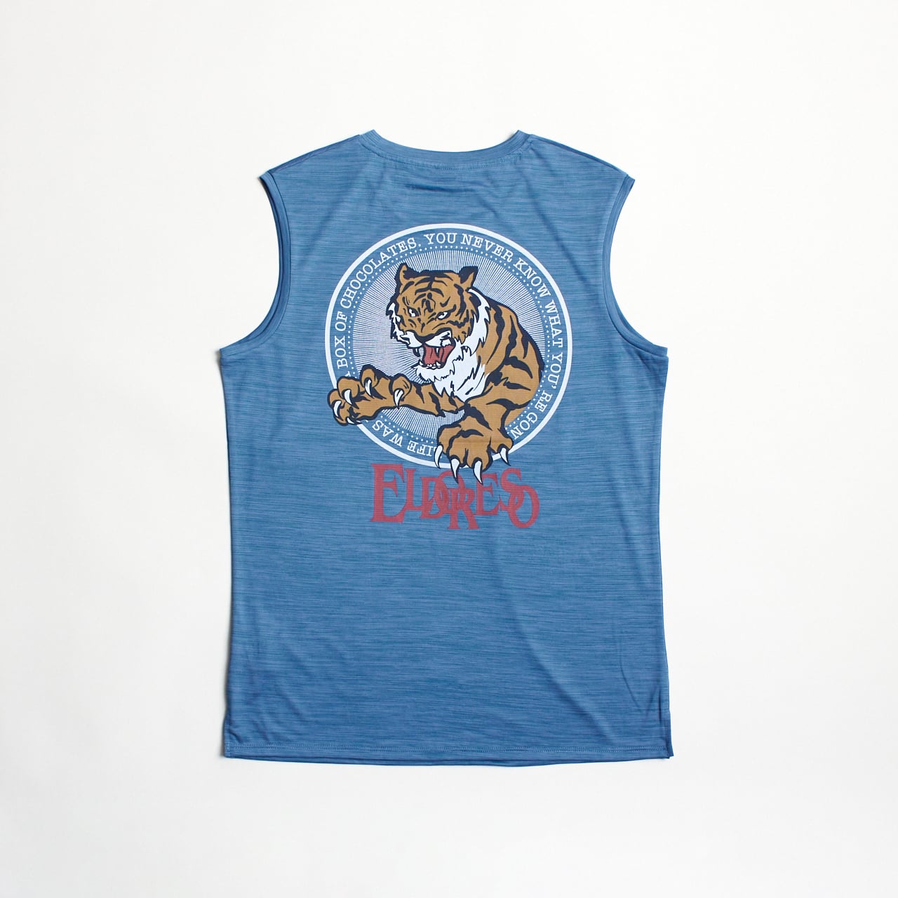 ELDORESO(エルドレッソ)Jump Out Sleeveless -Navy メンズレディースランニングスリーブレス