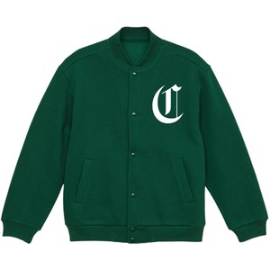 CODENAME by demily「"OLD ENGLISH?"  Sweat Jacket Black/Green」