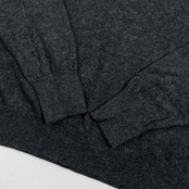 カシミヤ100% UNIQLO ユニクロ Vネック ニット セーター L/ダークグレー  レディース