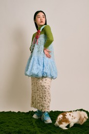 2way thick ribbon strap Red