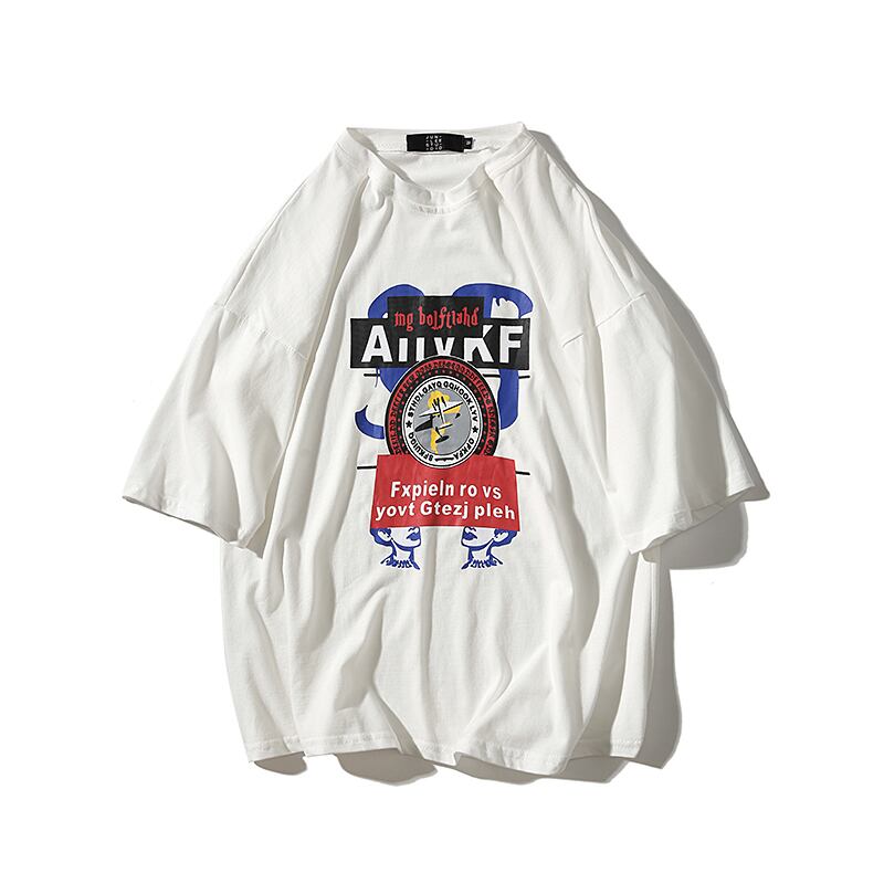 全3色 Tシャツ カットソー プリント カジュアル おしゃれ