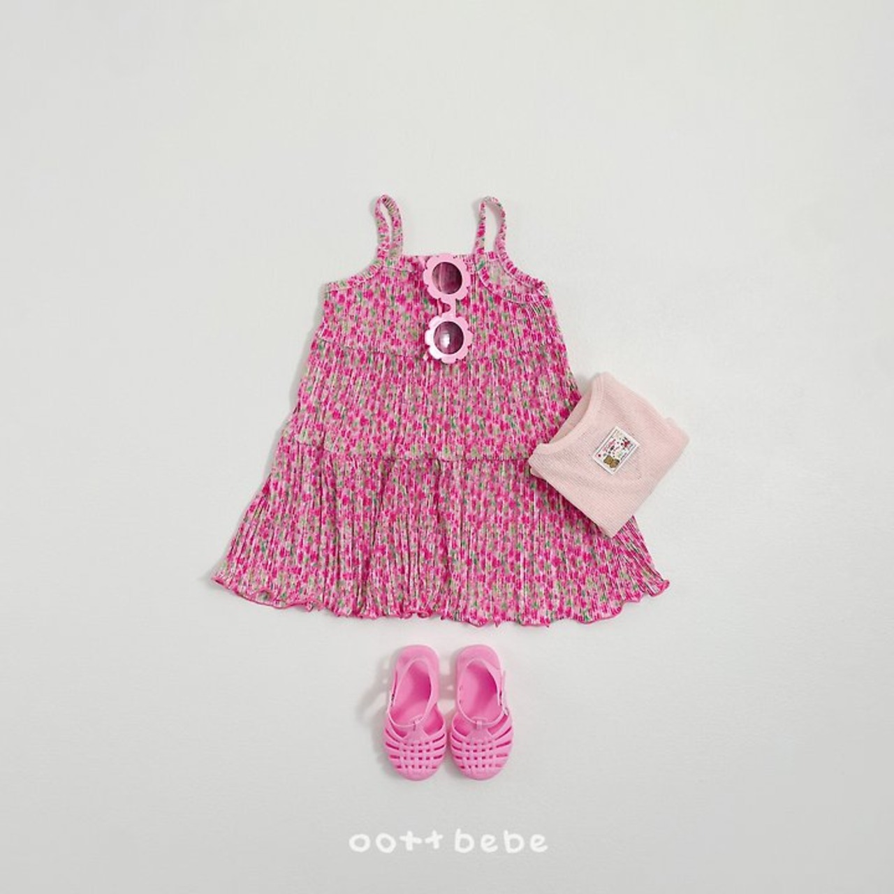 [oottbebe] Daisy Pleats Dress / [오뜨베베] 데이지플리츠원피스
