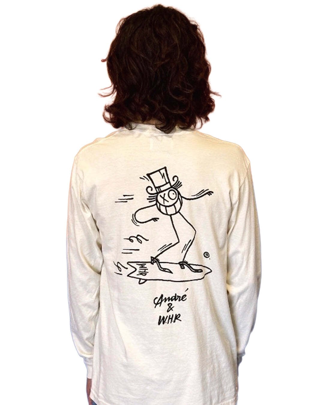 WESTERN HYDRODYNAMIC RESEARCH (ウェスタンハイドロダイナミックリサーチ) - ANDRE LS TEE (アンドレロングスリーブティー) NATURAL