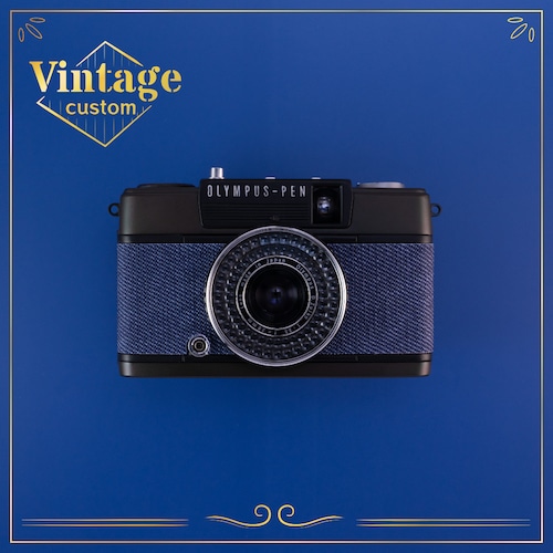 ヴィンテージ OLYMPUS PEN EE-3 Indigo Blue インディゴブルー