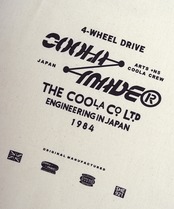 【直営限定ITEM】COOLA MADE プリントトートバッグ (IVORY)　CQ-48523H