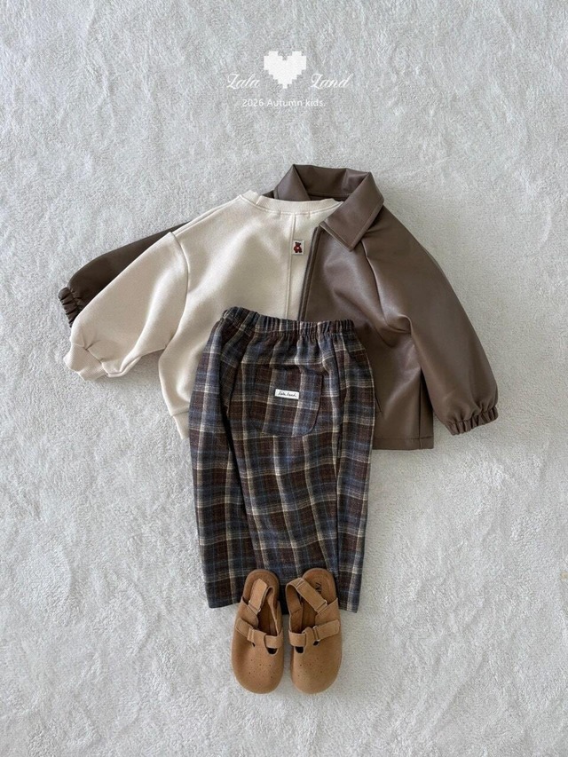 即納⌇Lala land / Fancy check pants