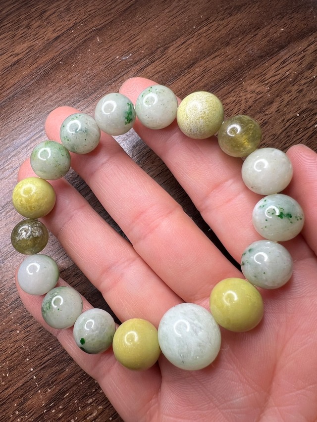 ガーネット＆フェルドスパーMIXブレス　A